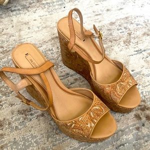 Cork Aldo Wedges